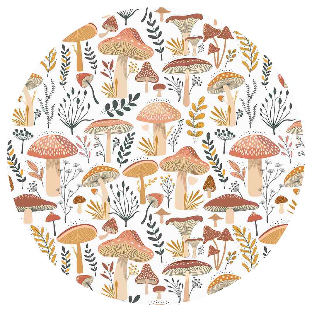 TOADSTOOL TALES ROUND RUG