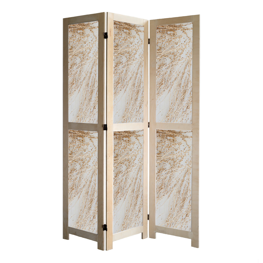 FLORAL PINK GRASSY PROTEA ROOM DIVIDER