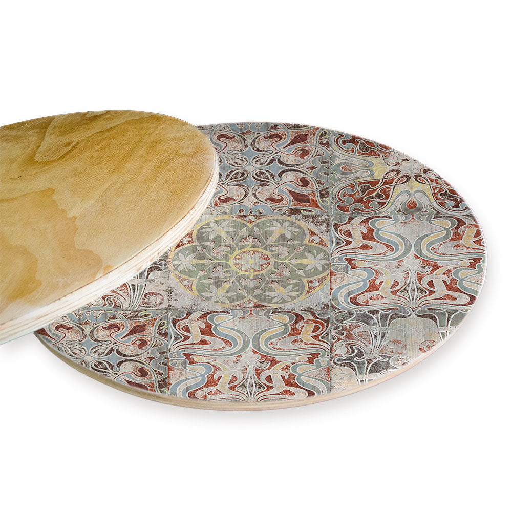 ANTIQUE FADED MOROCCAN TILE CHEESEBOARD