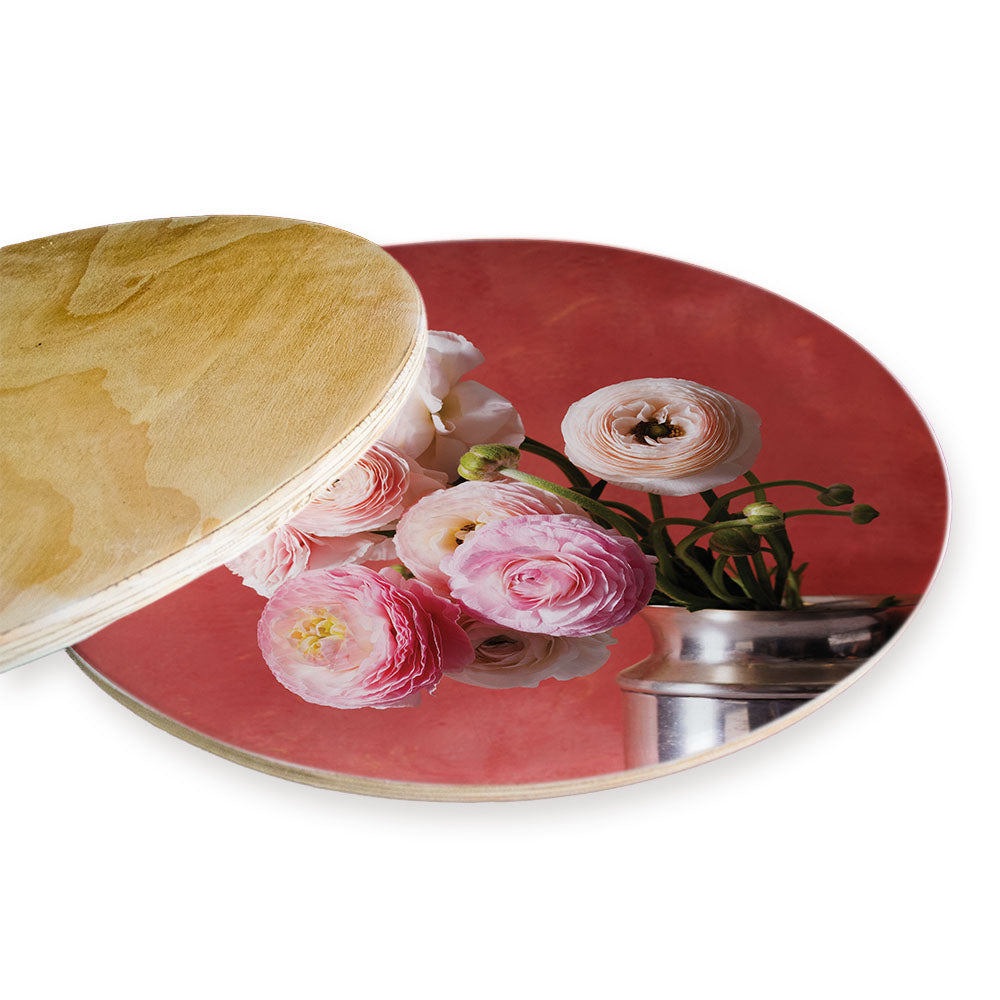 PINK AND BLUSH PEONIES IN PITCHER CHEESEBOARD