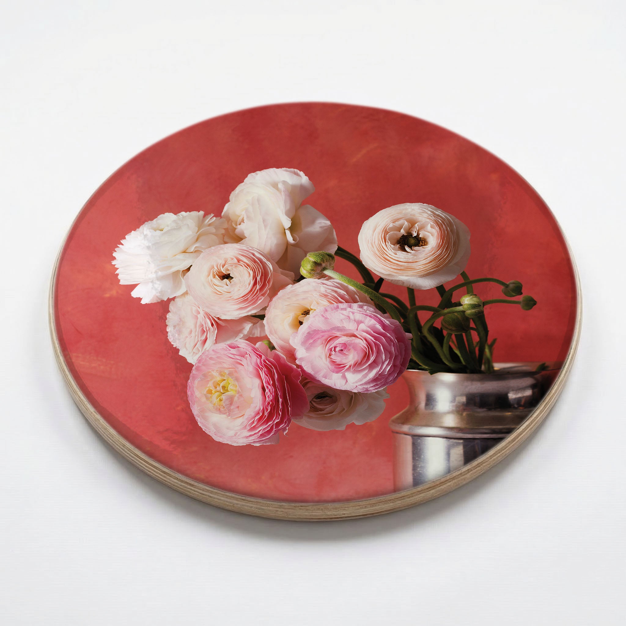 PINK AND BLUSH PEONIES IN PITCHER CHEESEBOARD