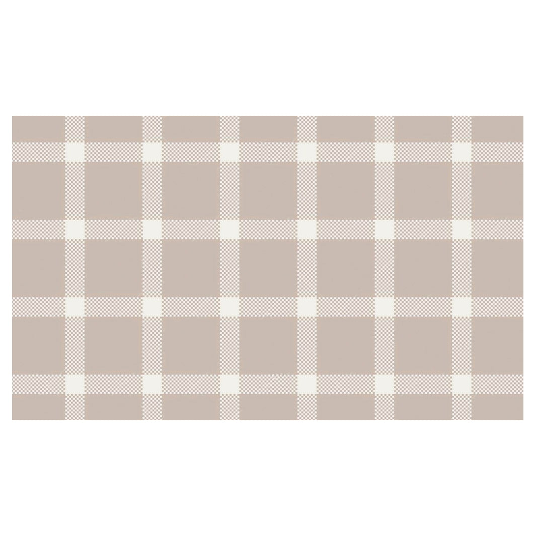 SOFT PLAID RECTANGULAR SCATTER CUSHION