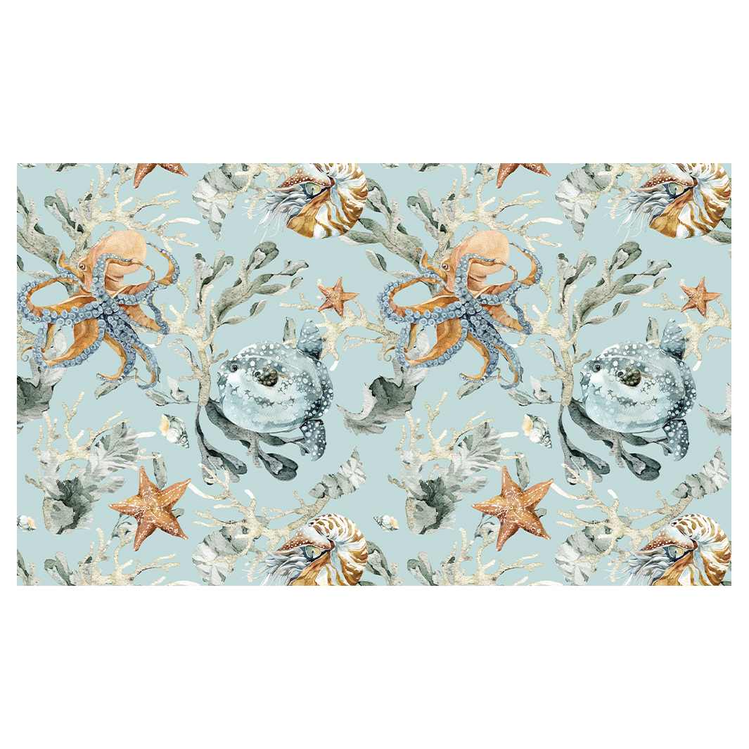 DEEPSEA DANCE RECTANGULAR SCATTER CUSHION