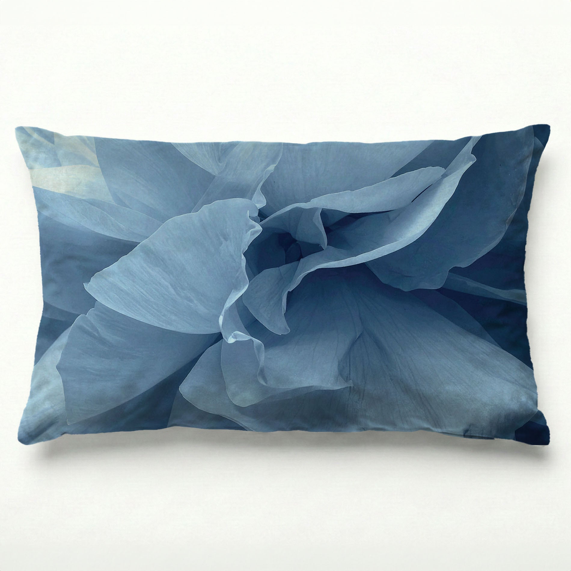 BLUE PETALS SCATTER CUSHION