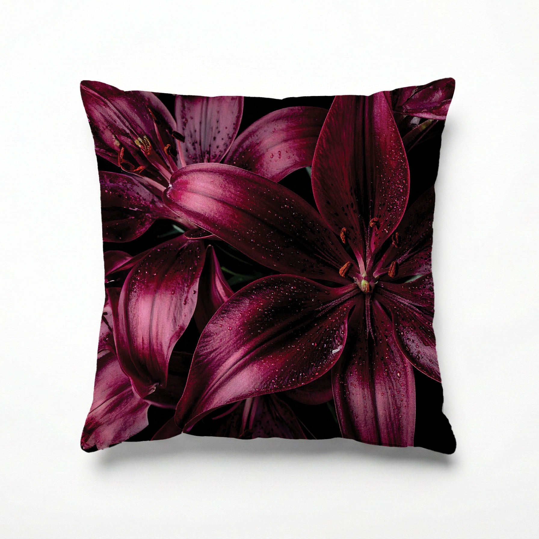 MAGENTA LILY SCATTER CUSHION