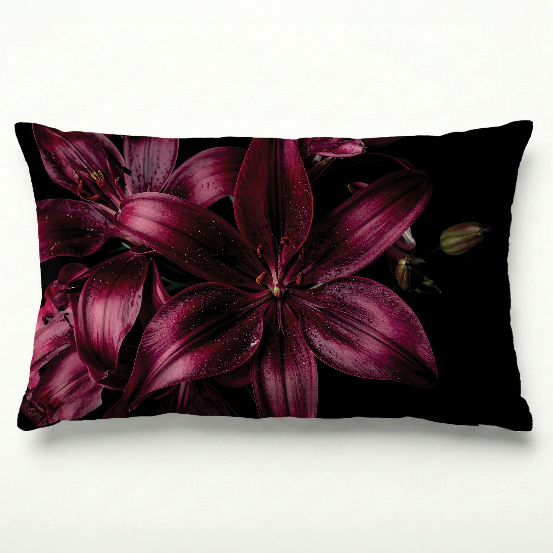 MAGENTA LILY SCATTER CUSHION