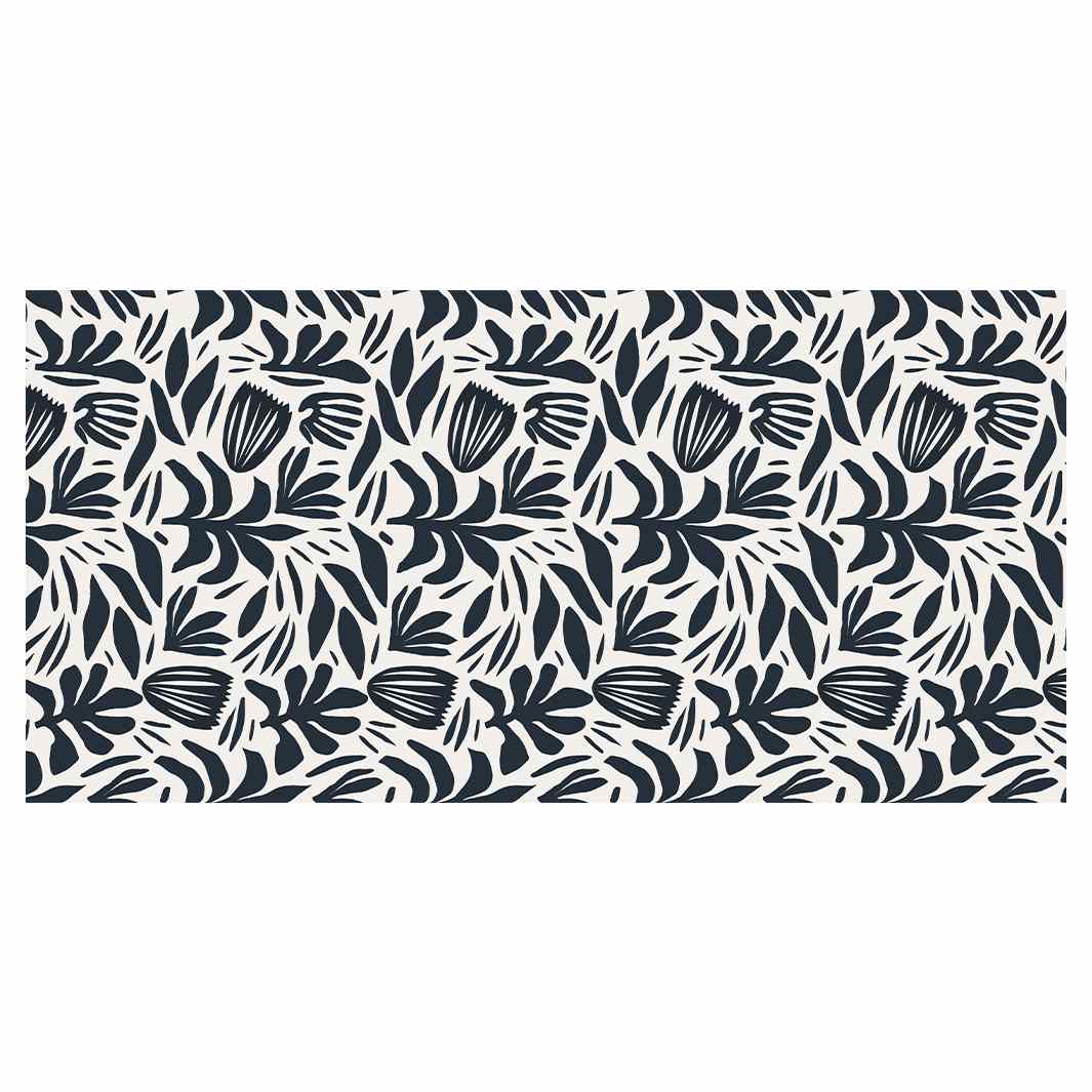 MONOCHROME MEADOW TABLECLOTH