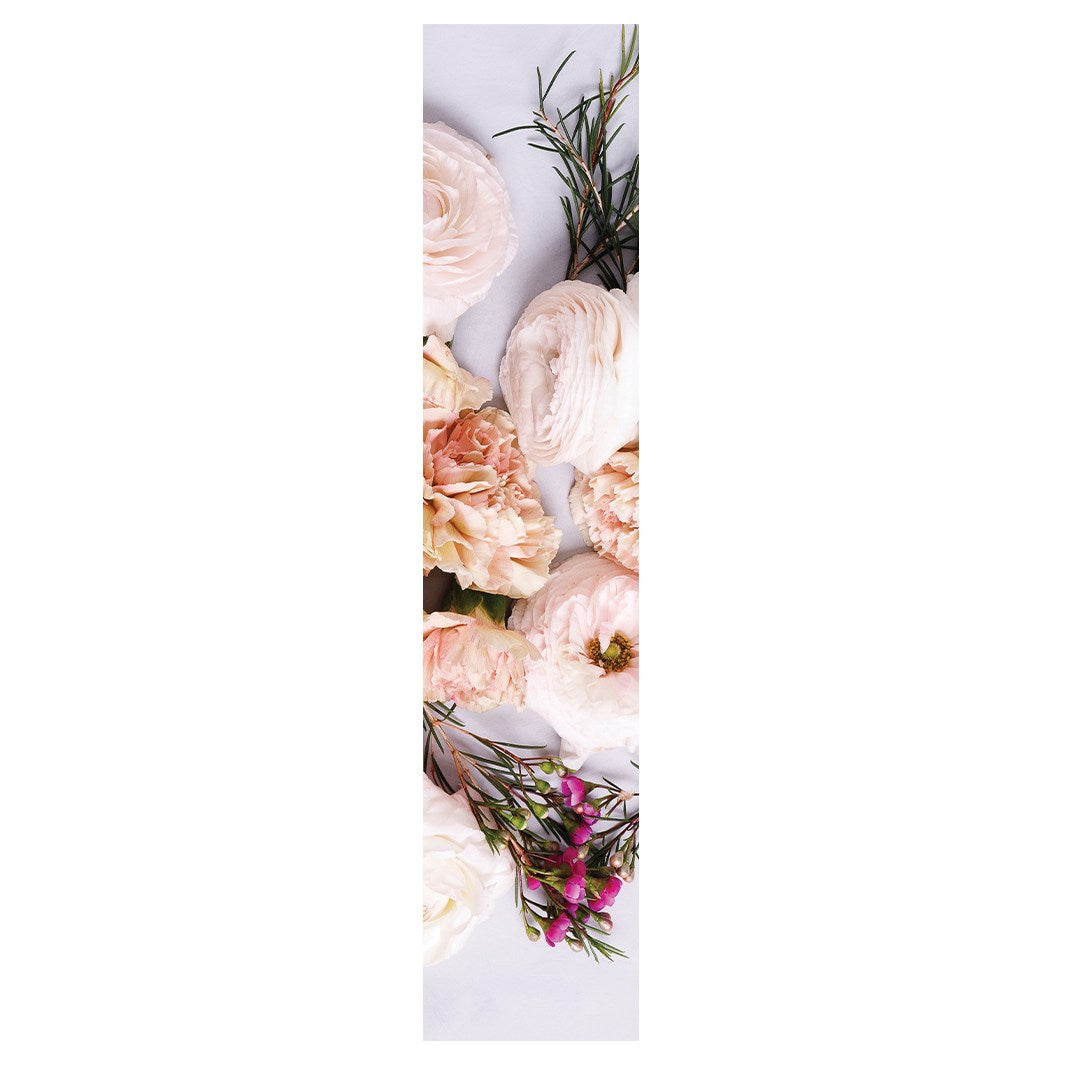 ROSE, PEONY, AND WAX FLOWER SPREAD TABLE RUNNER