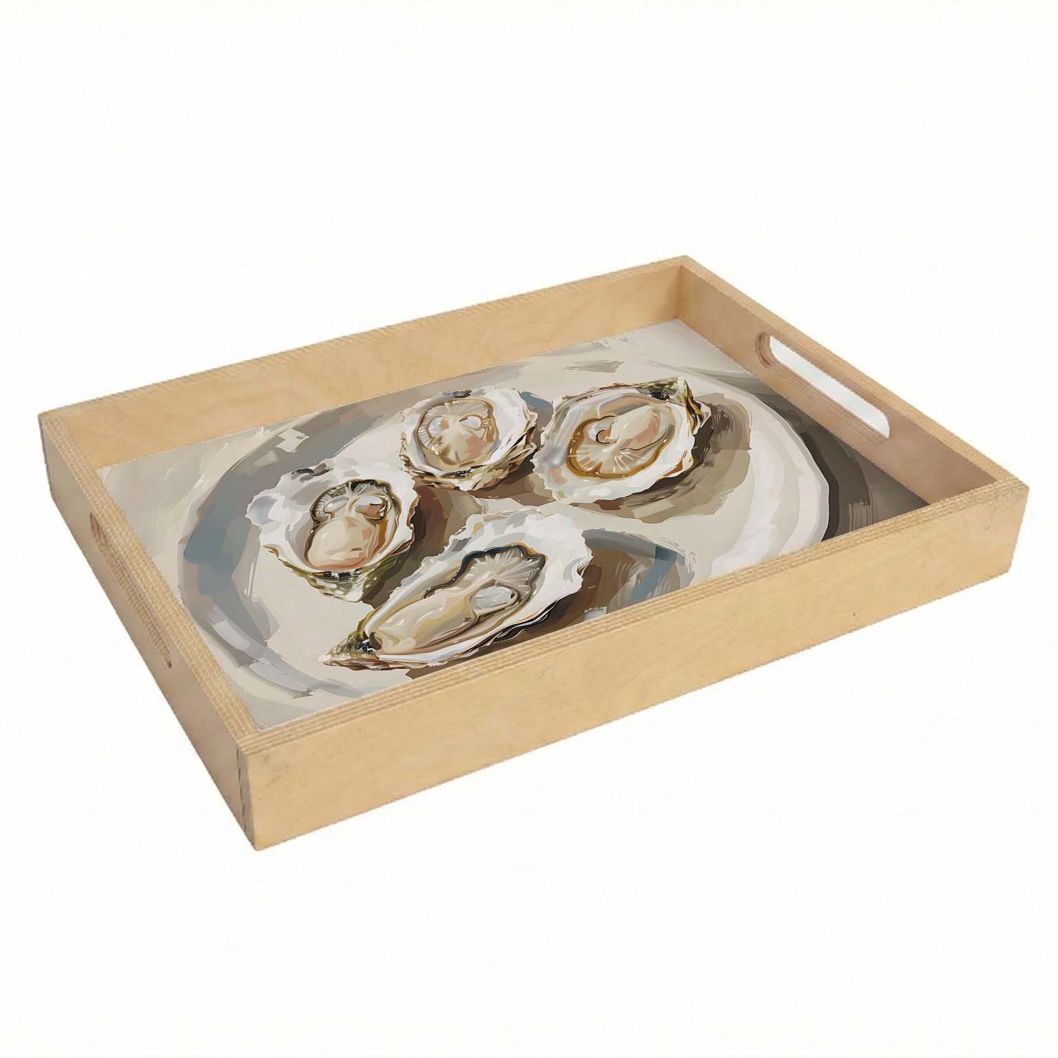 OYSTERS TEA TRAY