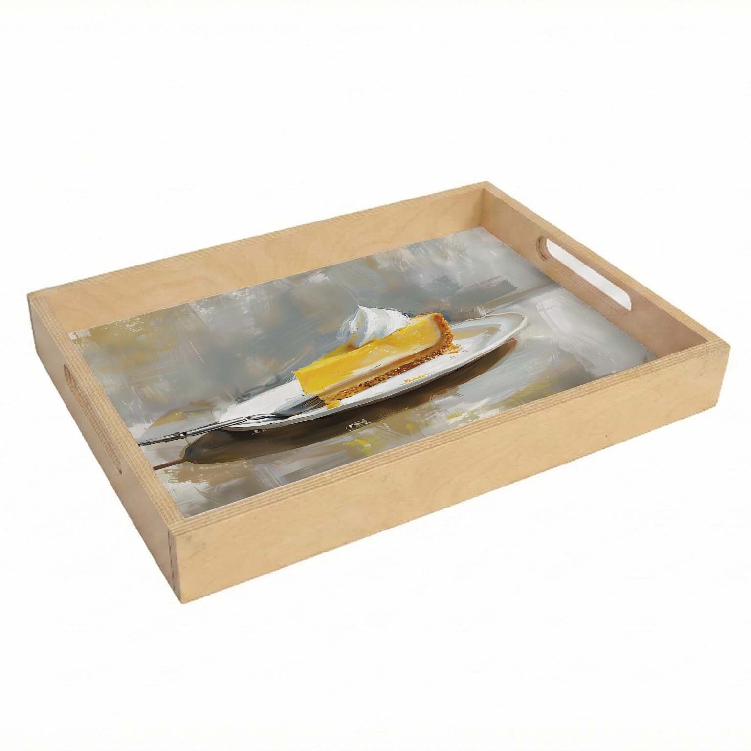 LEMON MERINGUE TEA TRAY