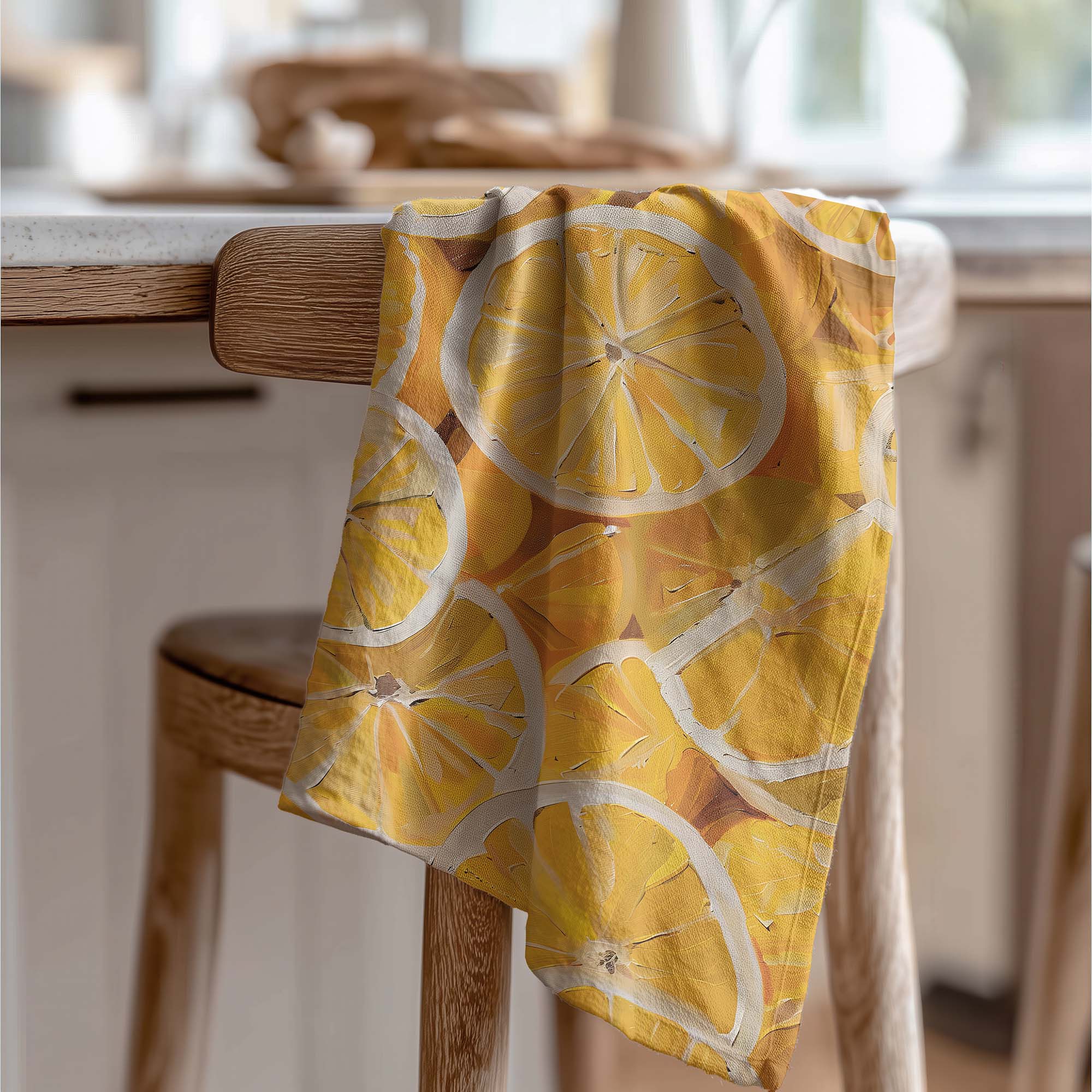 LEMON SLICES TEA TOWEL