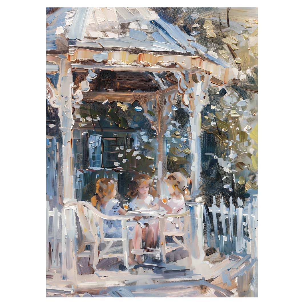 GARDEN TEA TEA TOWEL