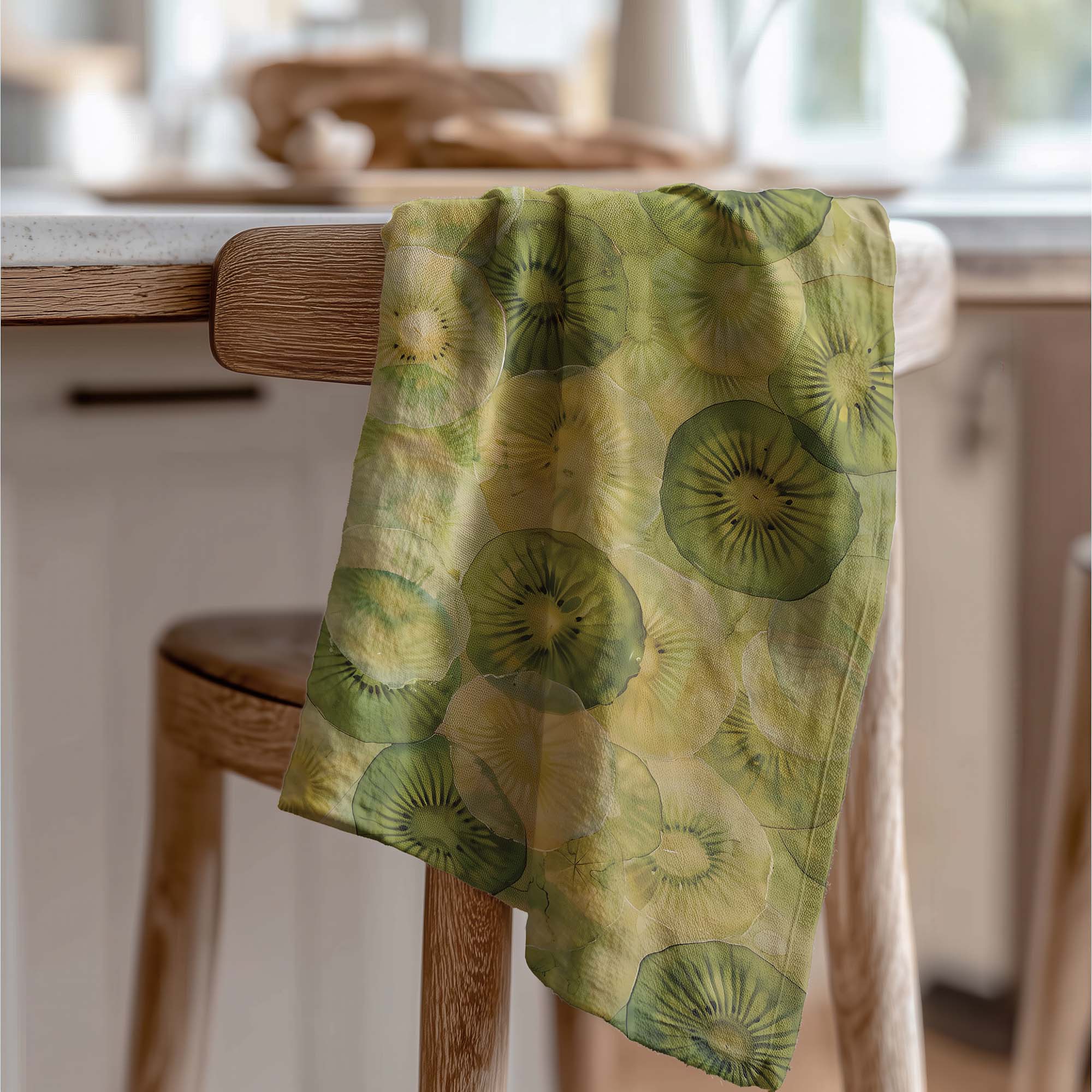 KIWI SLICES TEA TOWEL
