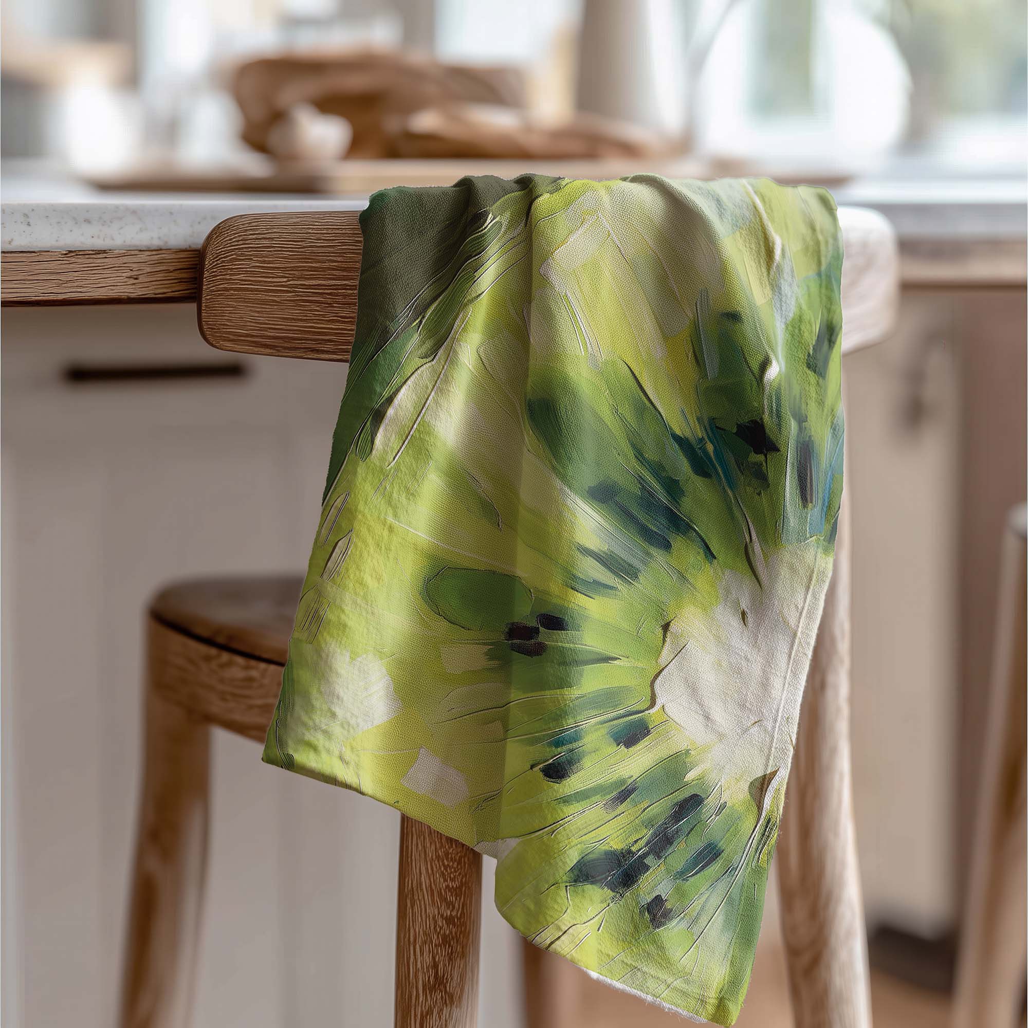 KIWI UP CLOSE TEA TOWEL