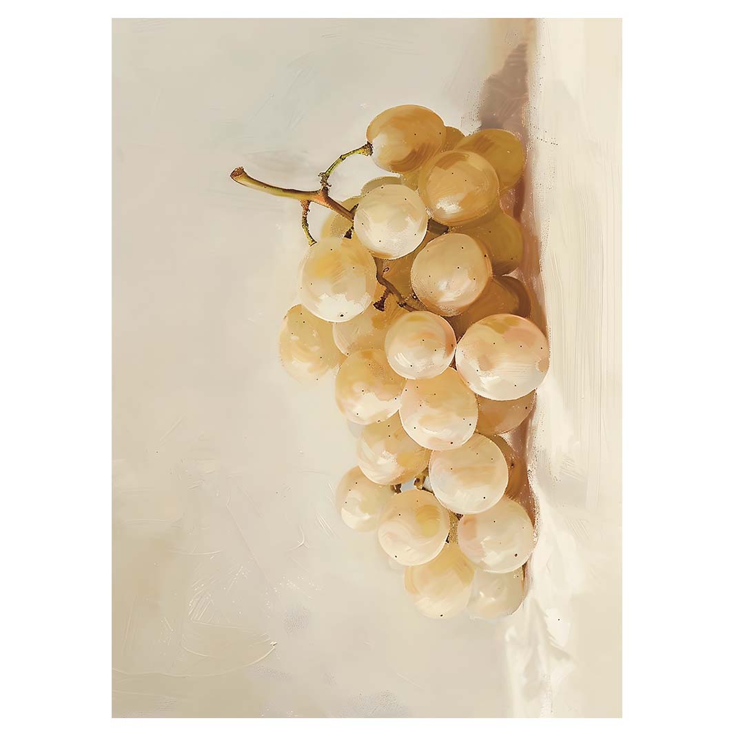 WHITE GRAPES TEA TOWEL