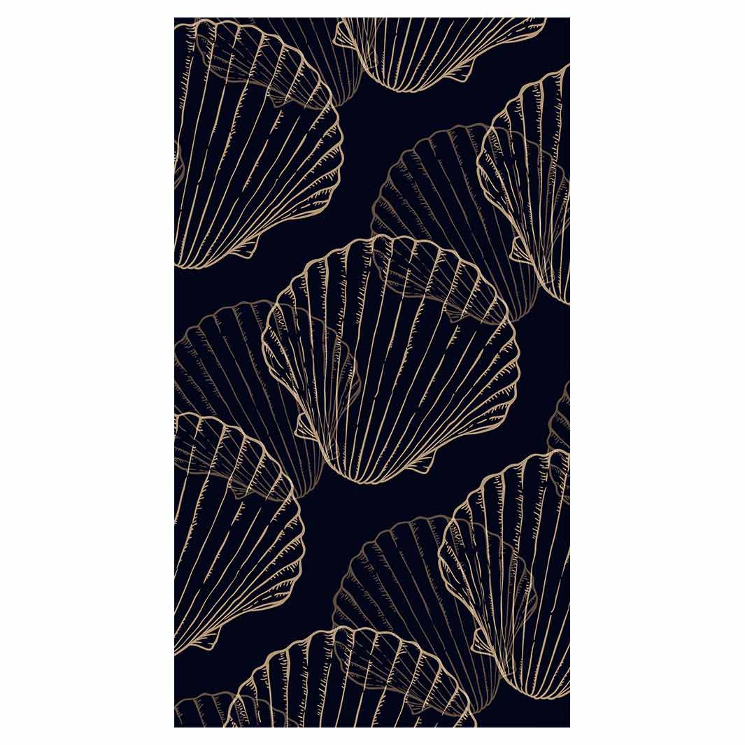 PATTERN DARK NAVY SHELL BUFF