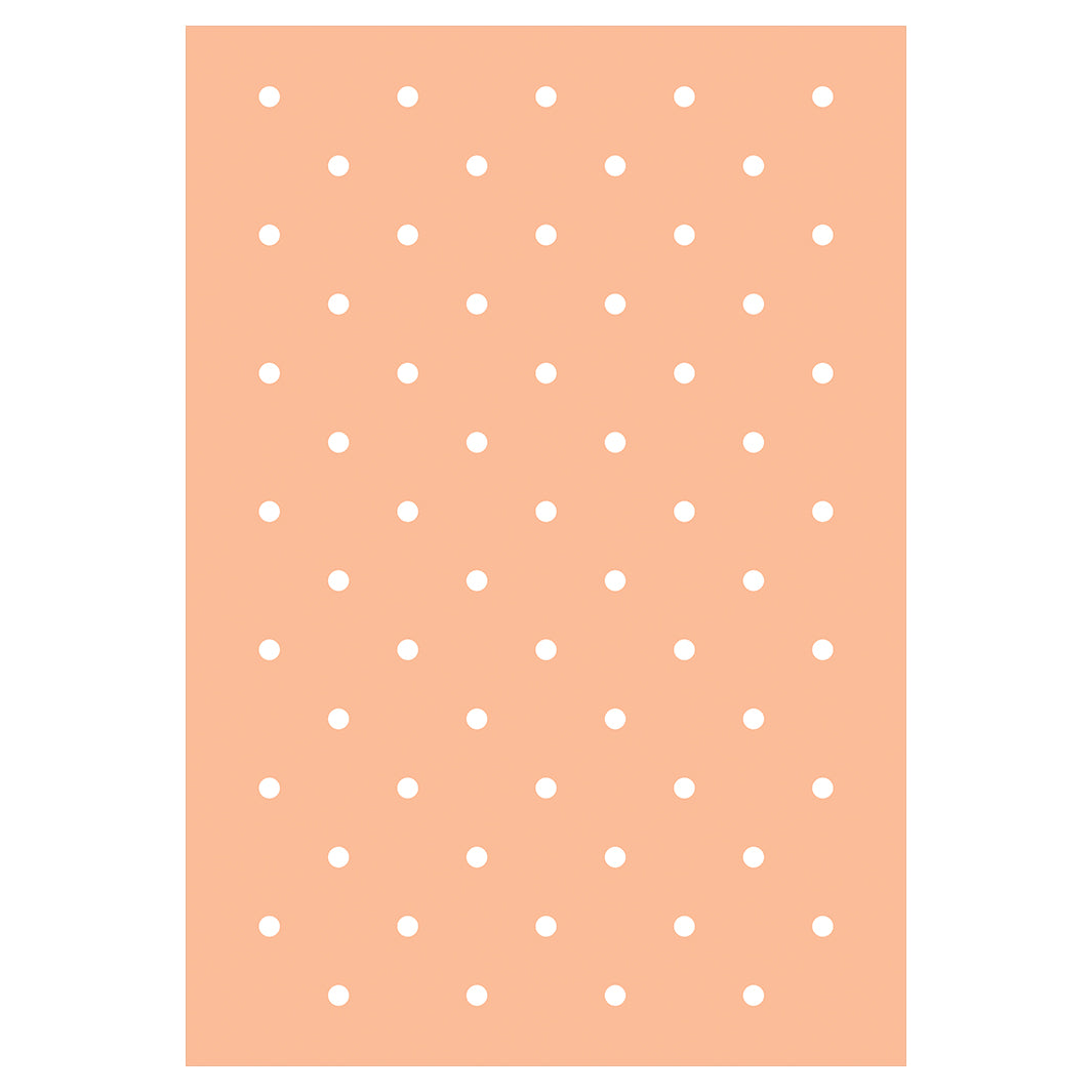 KIDS WHITE DOTTED PATTERN FLEECE BLANKET