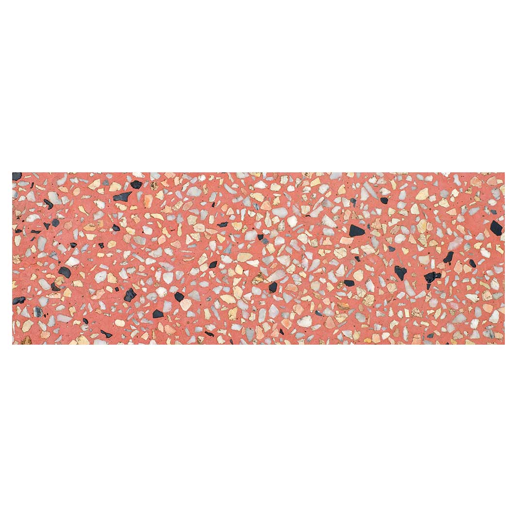 TERRAZO PEACH TEXTURE RUNNER RUG