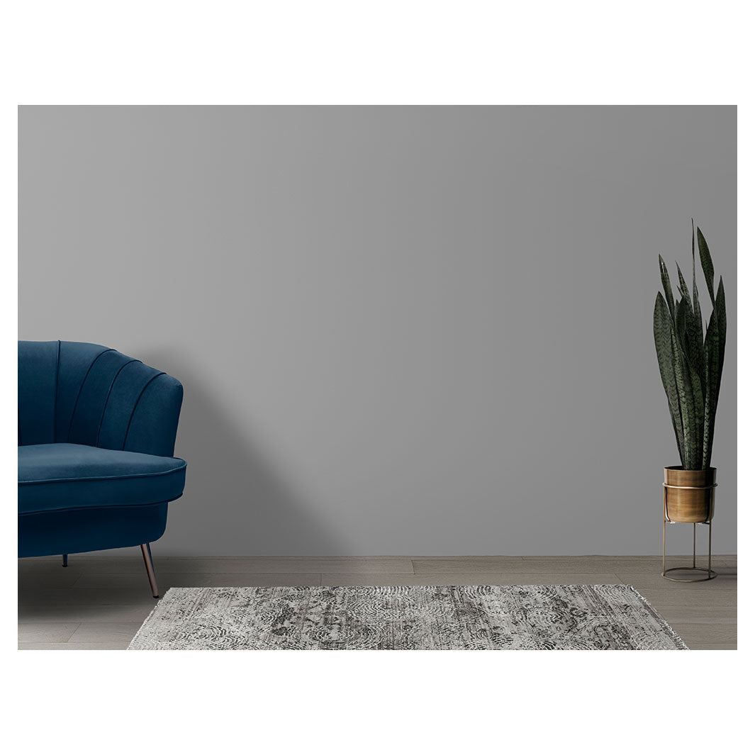 CLASSIC GREY AGED FINGERPRINT RUNNER RUG