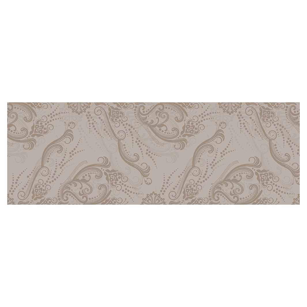 CLASSIC BEIGE RICH ORNAMENT PATTERN RUNNER RUG