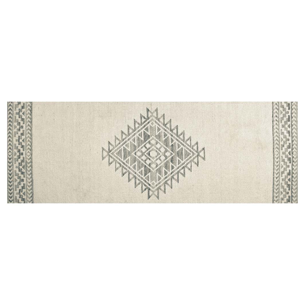 CLASSIC BEIGE NATURAL AZTEC RUNNER RUG