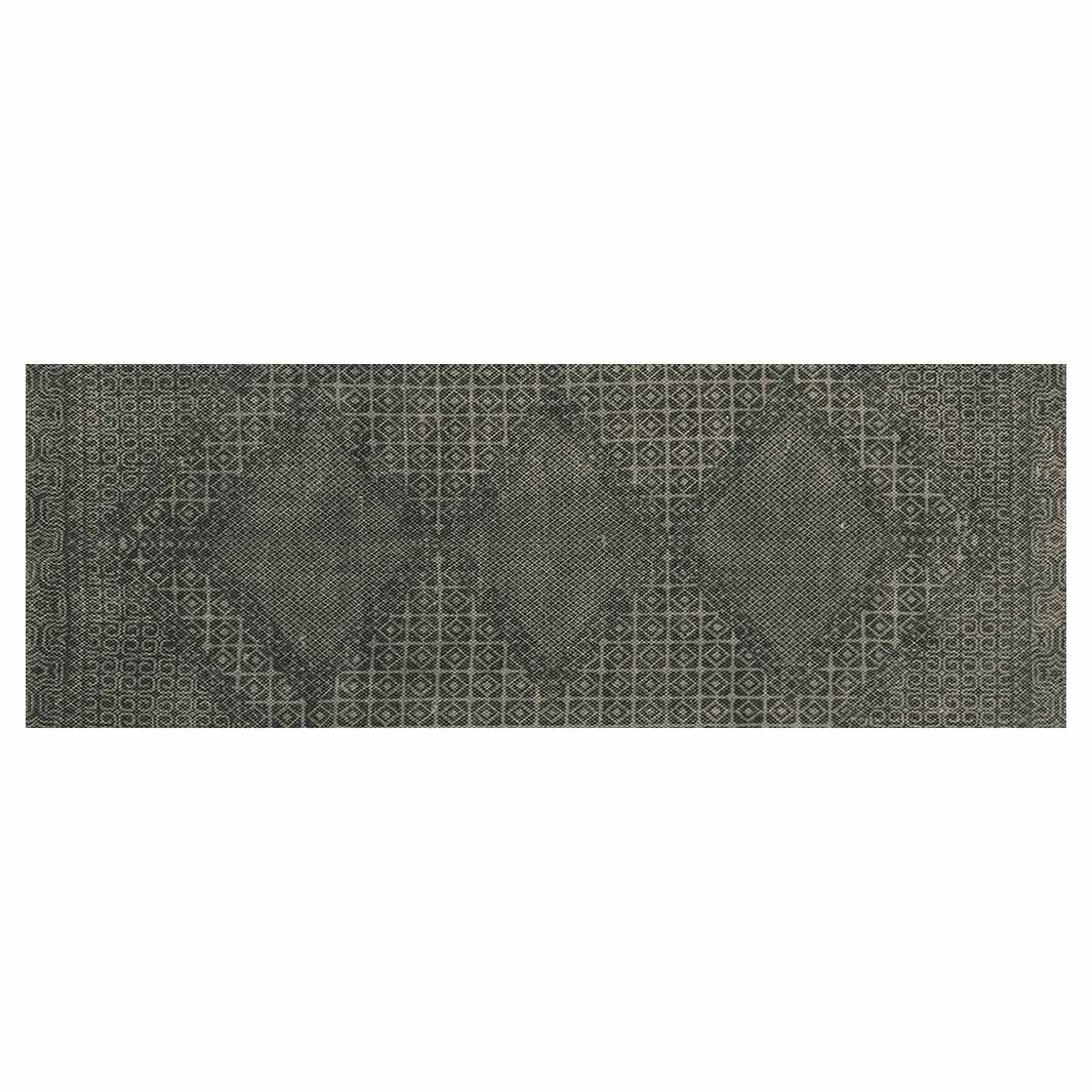 CLASSIC GREY DIAMOND TRIBAL RUNNER RUG