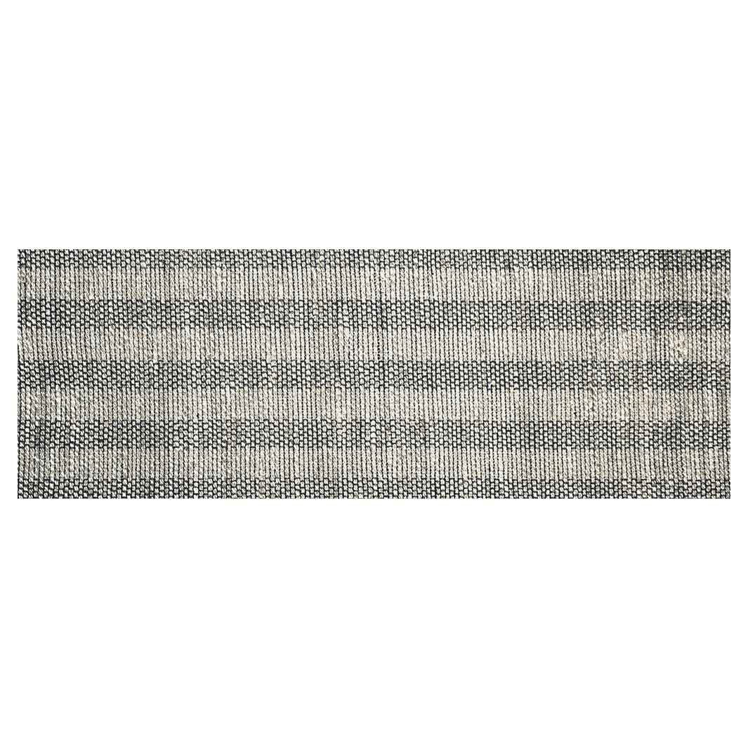 CONTEMPORARY BLUE MINIMALISTIC LINES RUNNER RUG