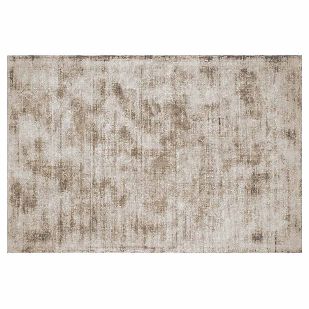 CONTEMPORARY BEIGE DISTRESSED KALAHARI RECTANGULAR RUG