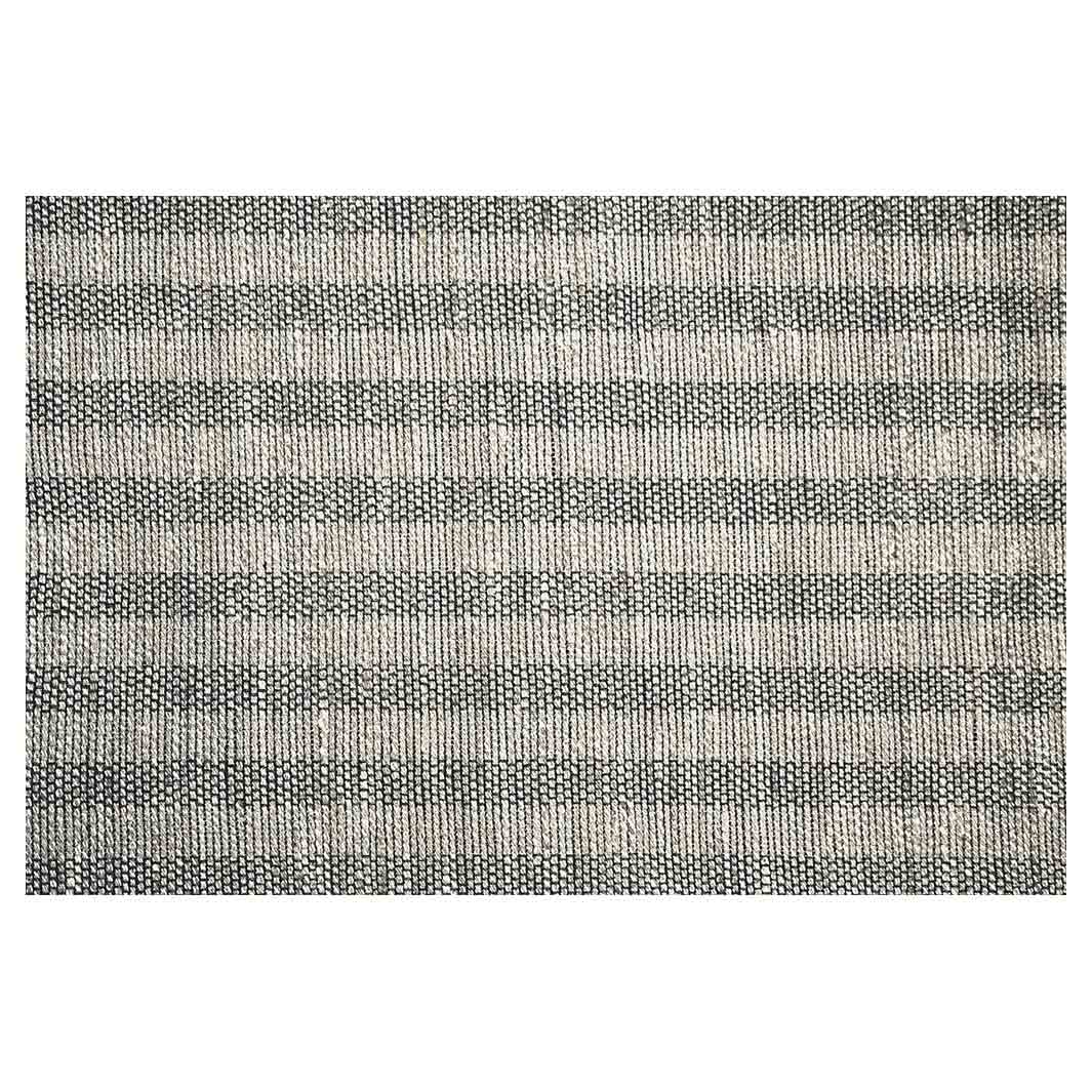 CONTEMPORARY BLUE MINIMALISTIC LINES RECTANGULAR RUG