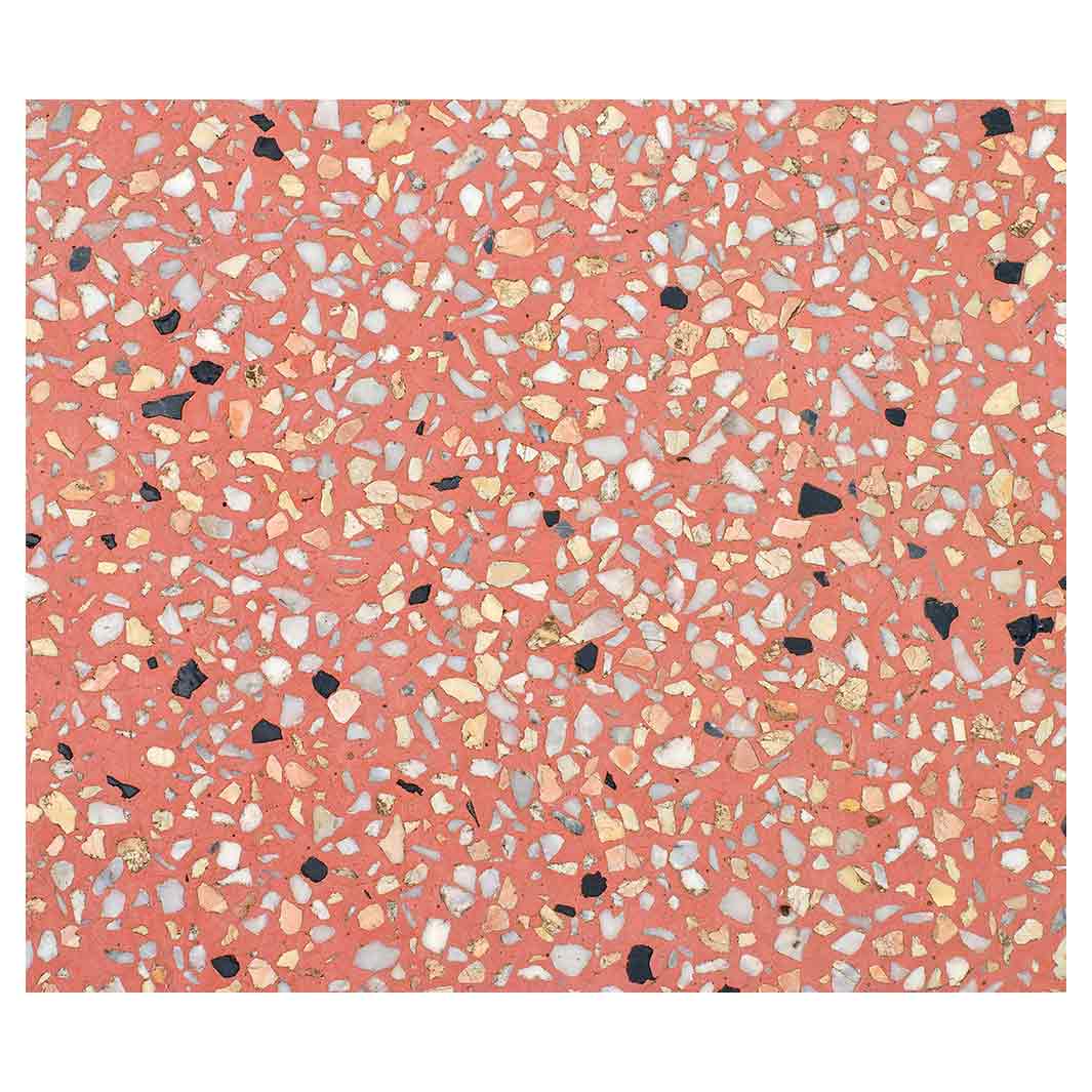 TERRAZO PEACH TEXTURE VINYL FOAM MAT