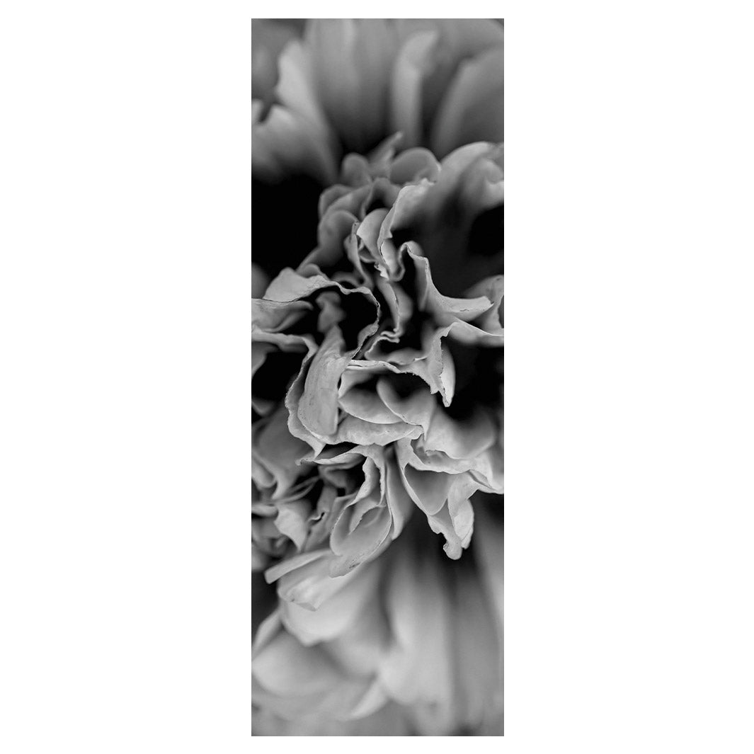 FLORAL BLACK AND WHITE PEONY YOGA MAT